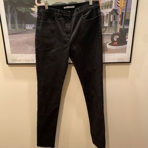 t by alexander wang leopard jeans